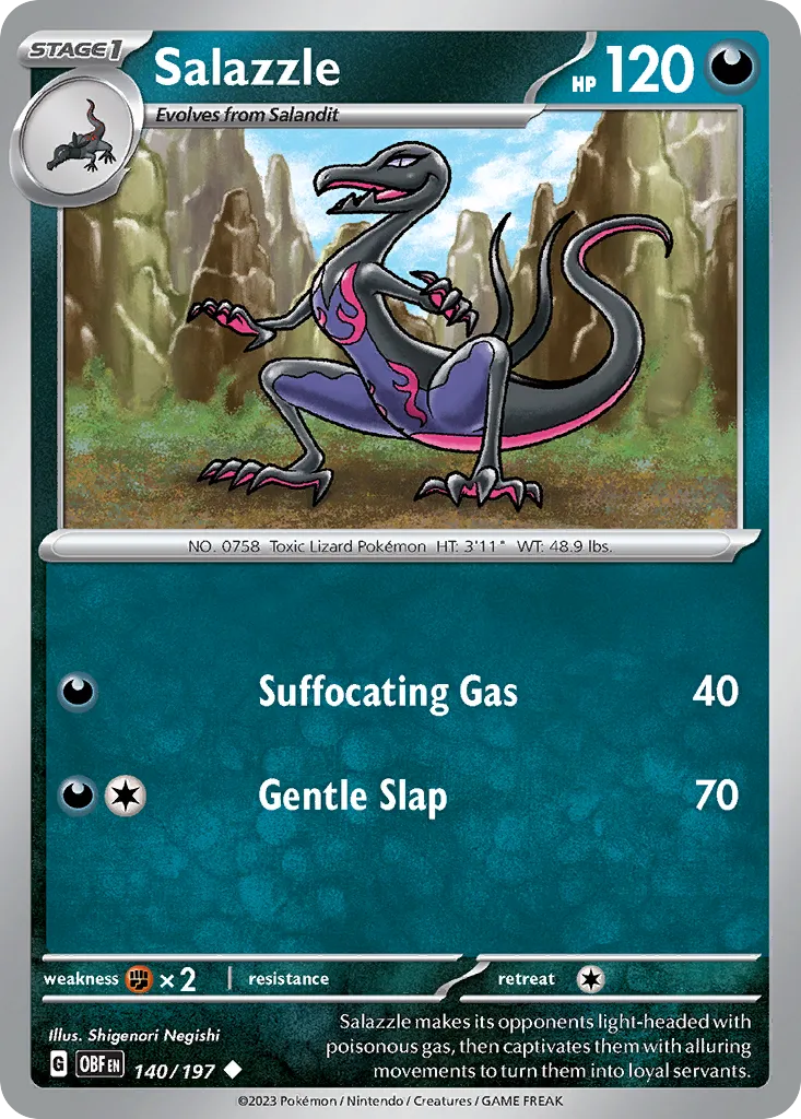 Malamandre — SV03: Obsidian Flames — Pokémon