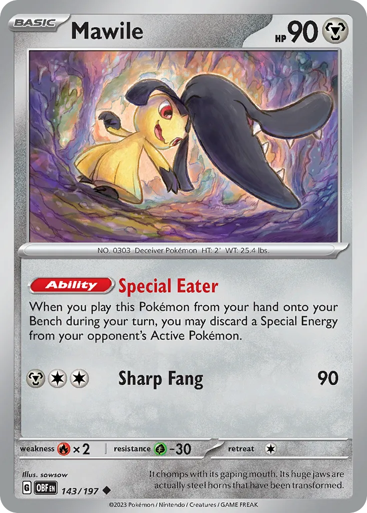 Mysdibule — SV03: Obsidian Flames — Pokémon