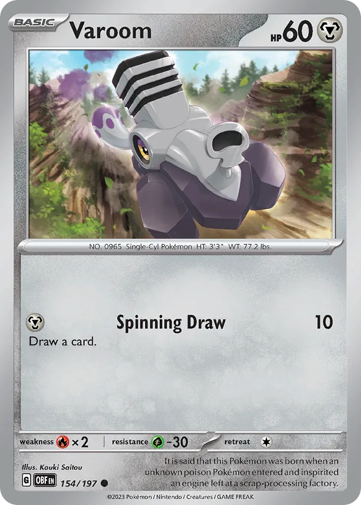 Vrombi — SV03: Obsidian Flames — Pokémon