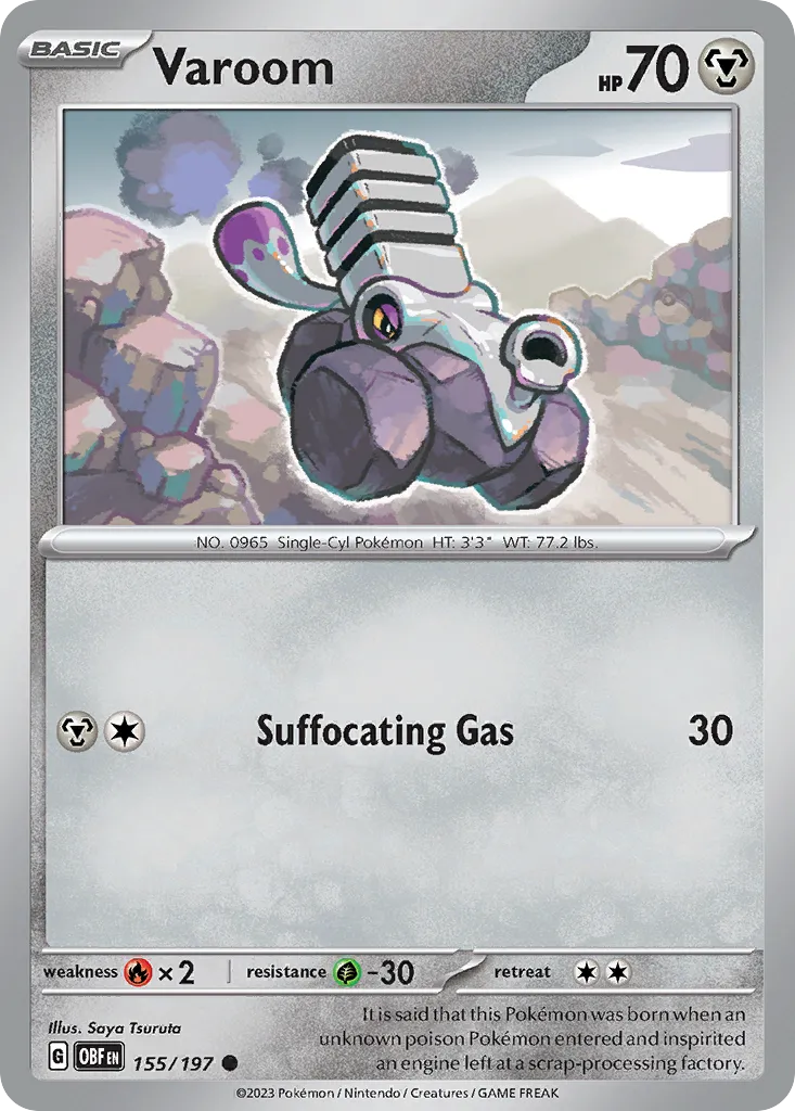 Vrombi — SV03: Obsidian Flames — Pokémon
