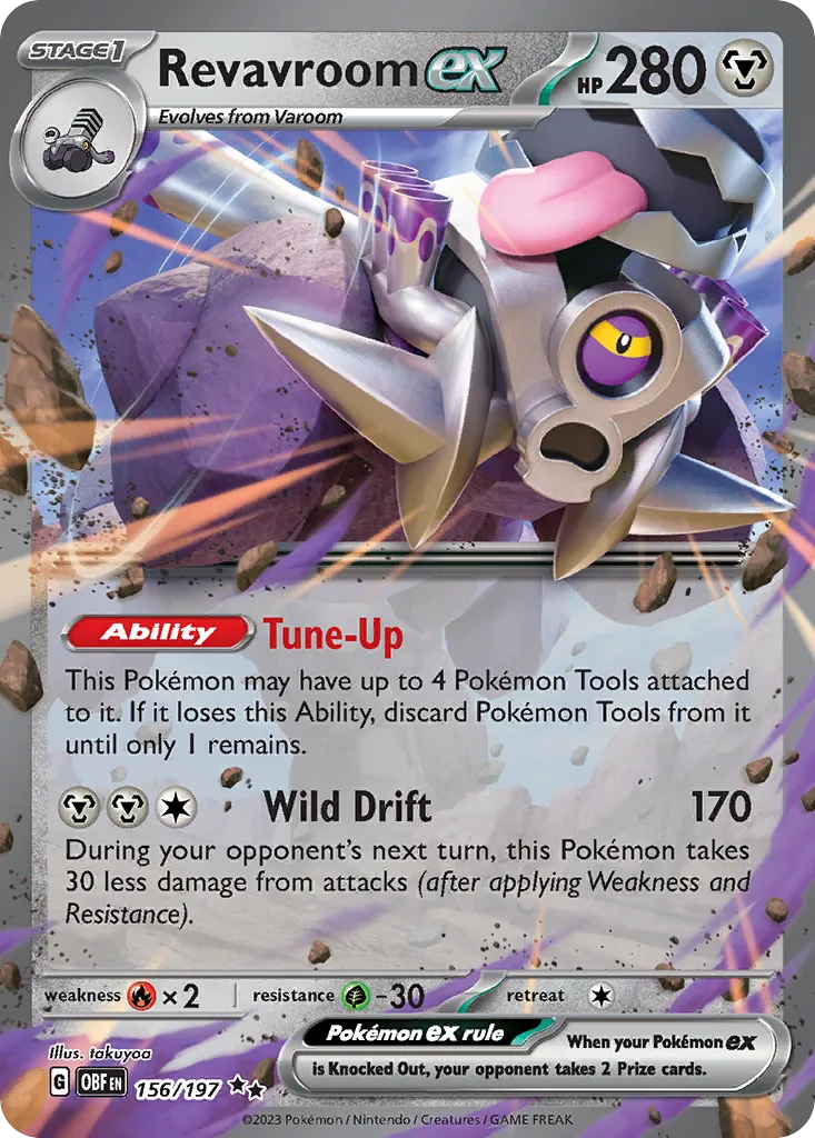 Vrombotor ex — SV03: Obsidian Flames — Pokémon