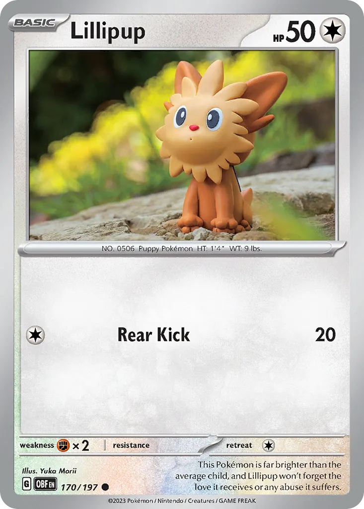 Lillipup — SV03: Obsidian Flames — Pokemon
