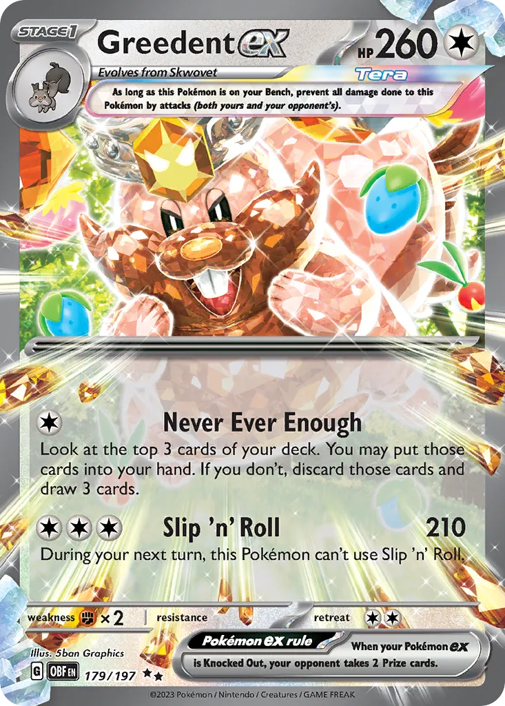 Rongrigou ex — SV03: Obsidian Flames — Pokemon