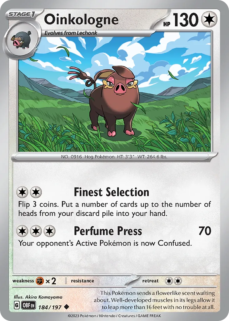 Fragroin — SV03: Obsidian Flames — Pokémon