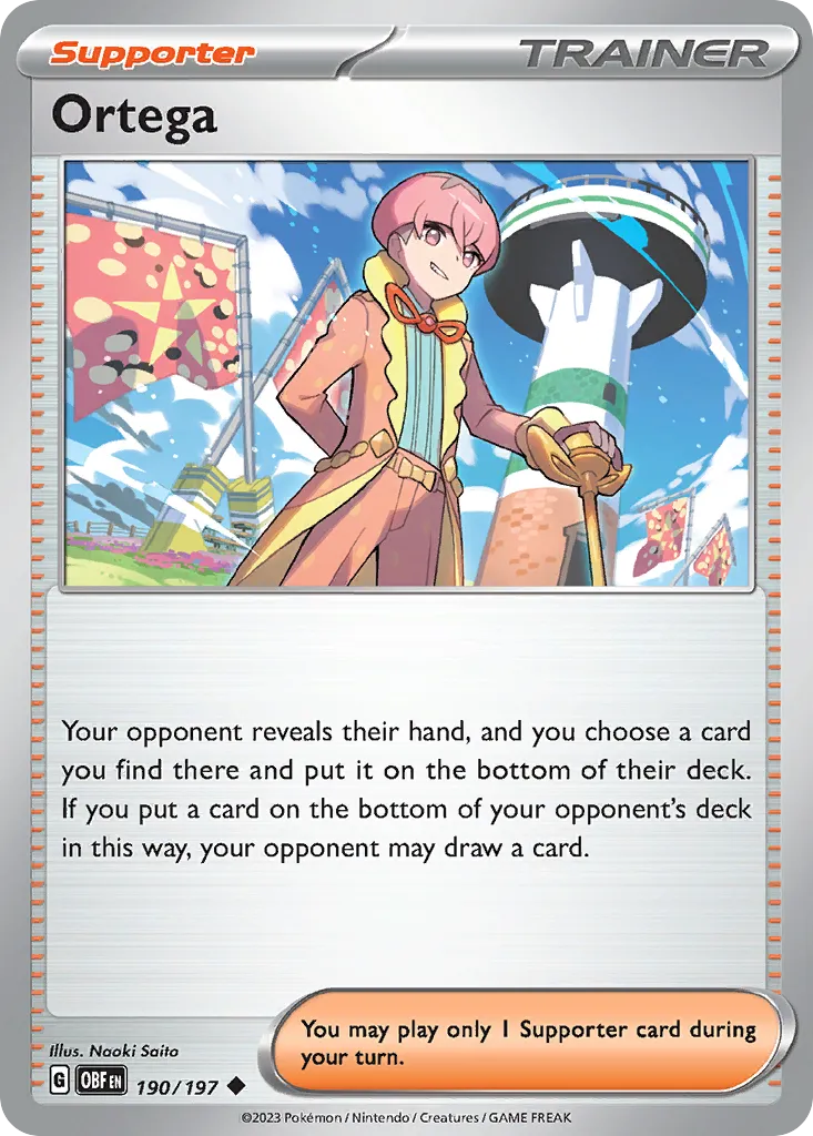 Ortiga — SV03: Obsidian Flames — Pokémon