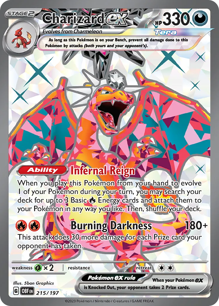 Charizard ex — SV03: Obsidian Flames — Pokemon