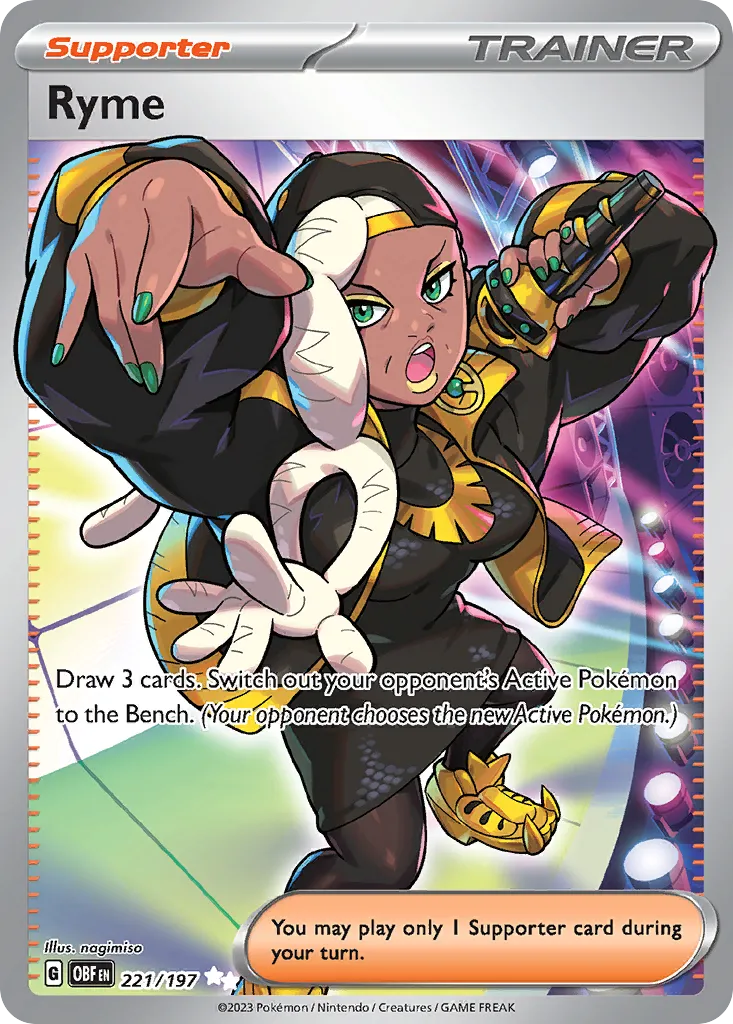 Ryme — SV03: Obsidian Flames — Pokémon