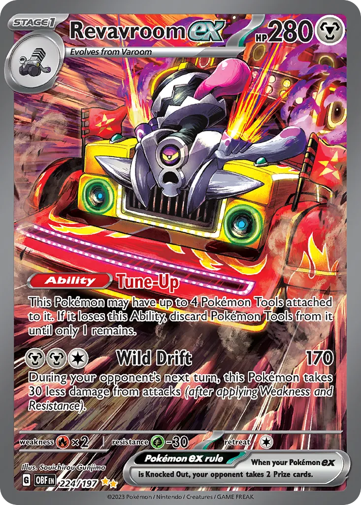 Vrombotor ex — SV03: Obsidian Flames — Pokémon