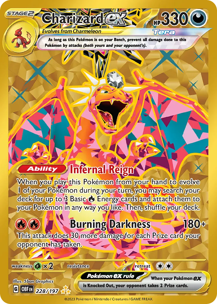 Charizard ex — SV03: Obsidian Flames — Pokemon