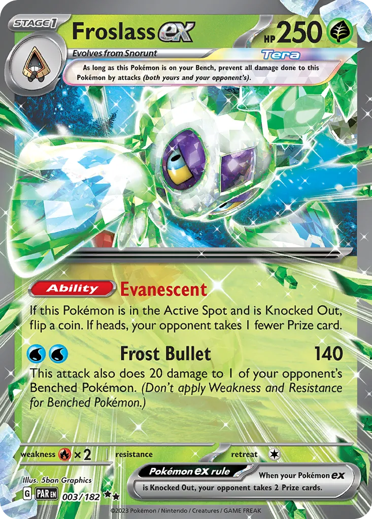Froslass ex — SV04: Paradox Rift — Pokémon