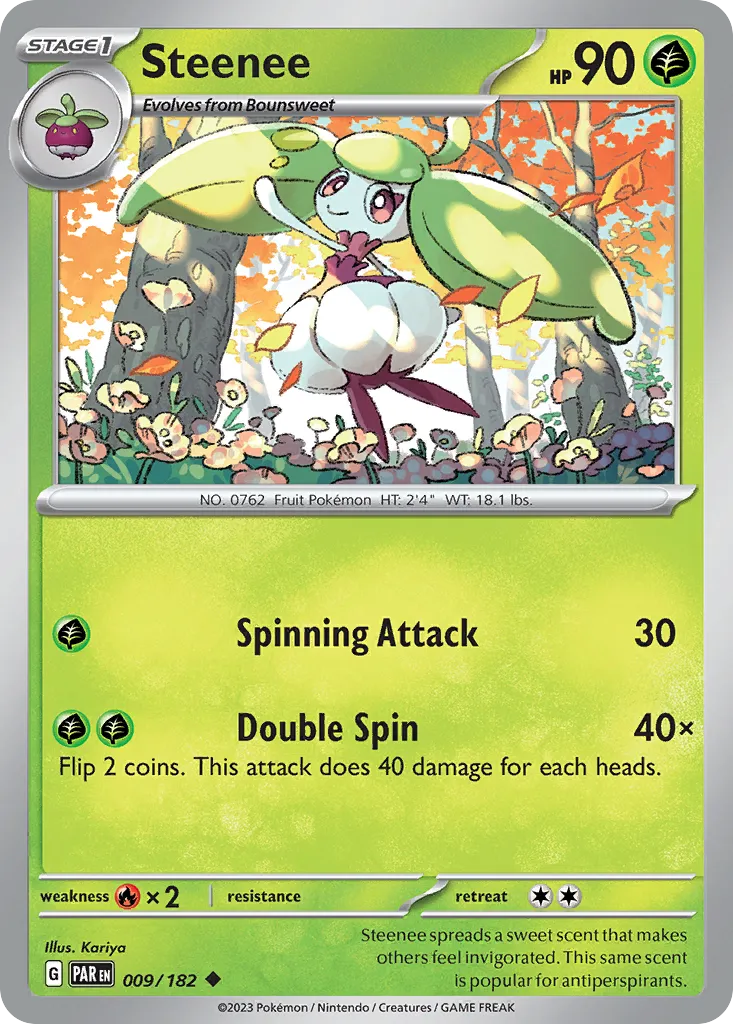 Steenee — SV04: Paradox Rift — Pokémon