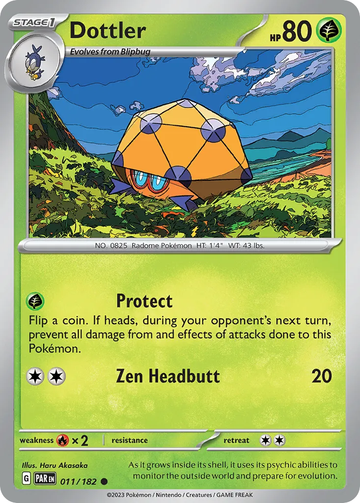 Dottler — SV04: Paradox Rift — Pokemon