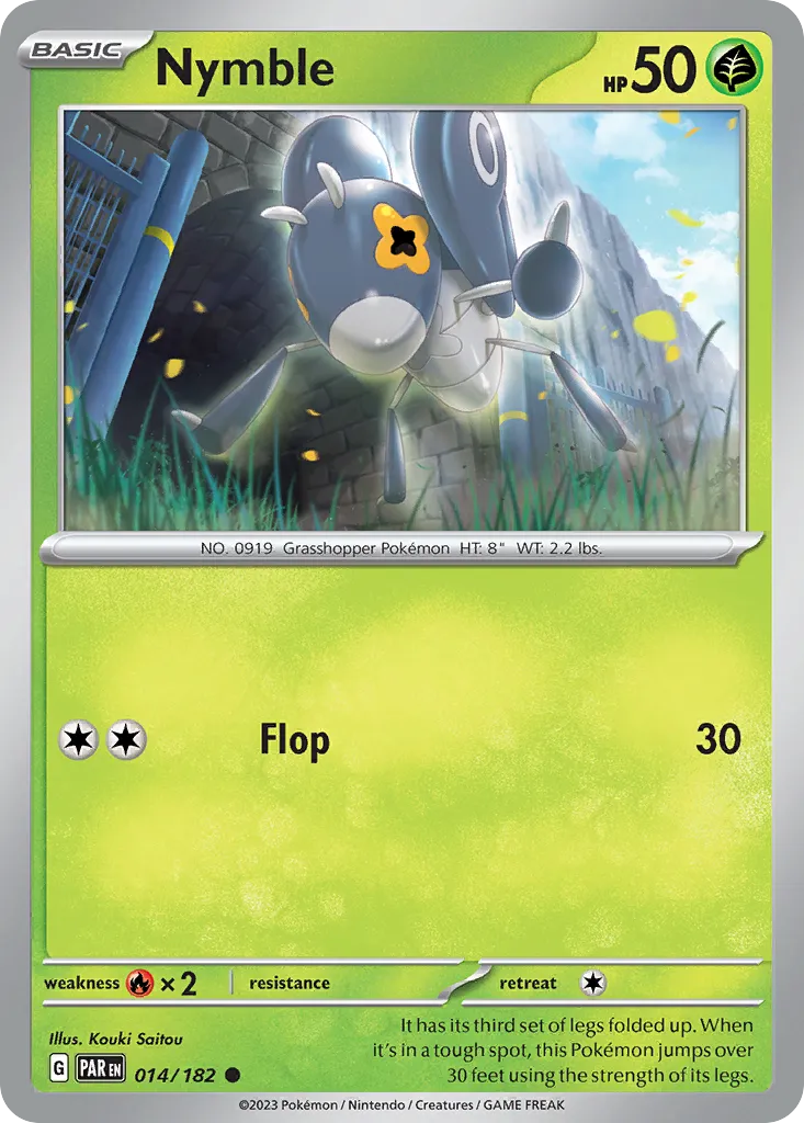 Lilliterelle — SV04: Paradox Rift — Pokémon