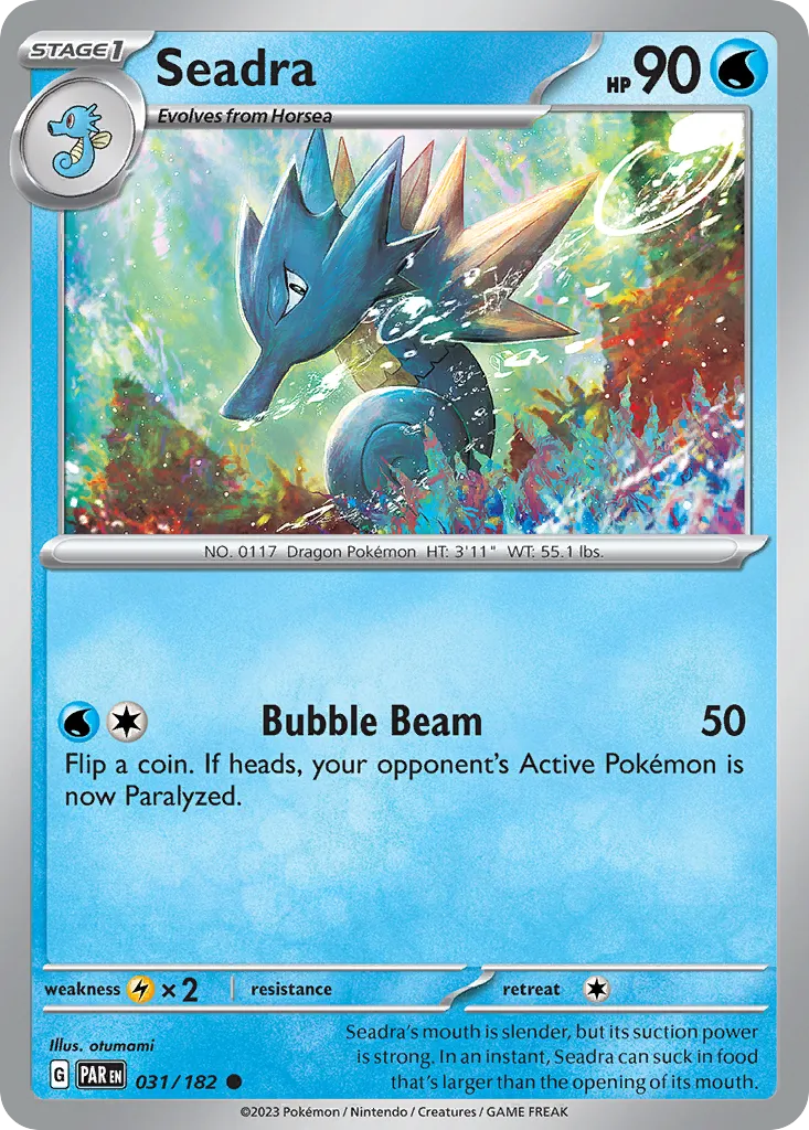 Seadra — SV04: Paradox Rift — Pokemon