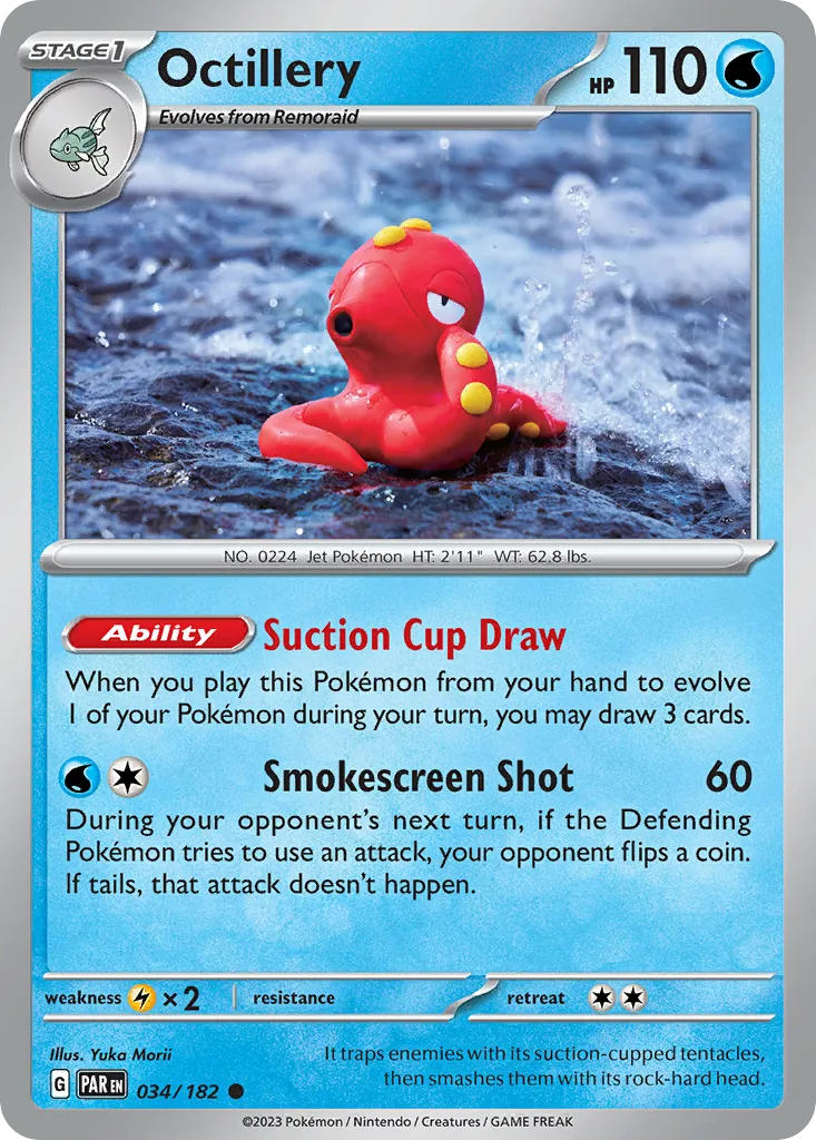 Octillery — SV04: Paradox Rift — Pokémon