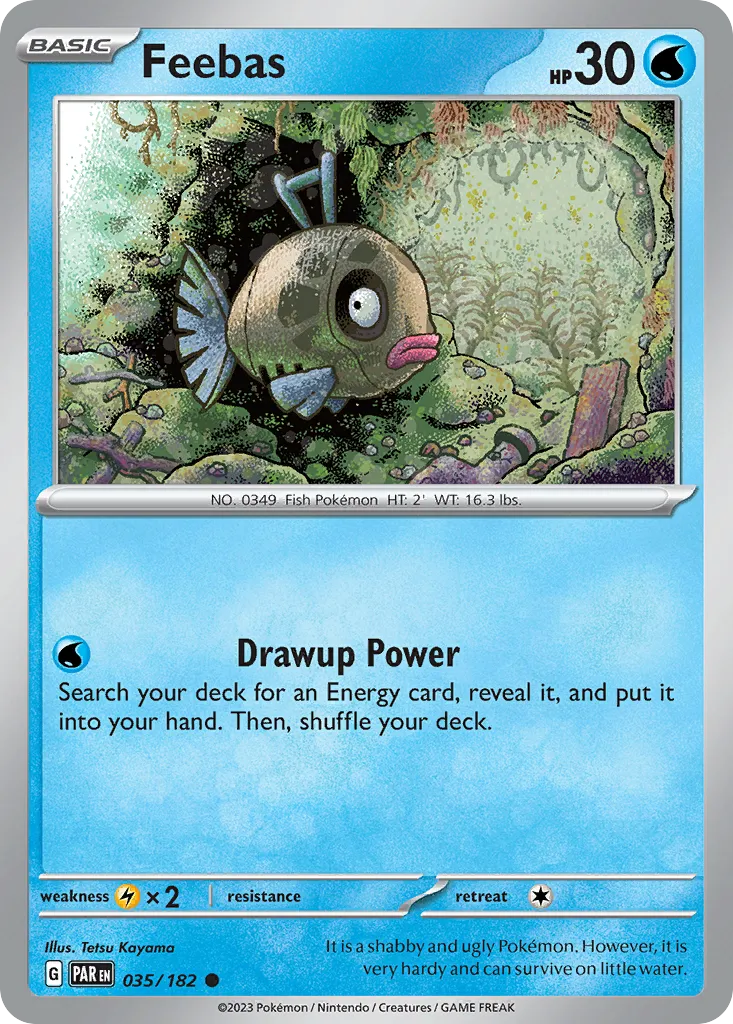 Feebas — SV04: Paradox Rift — Pokémon