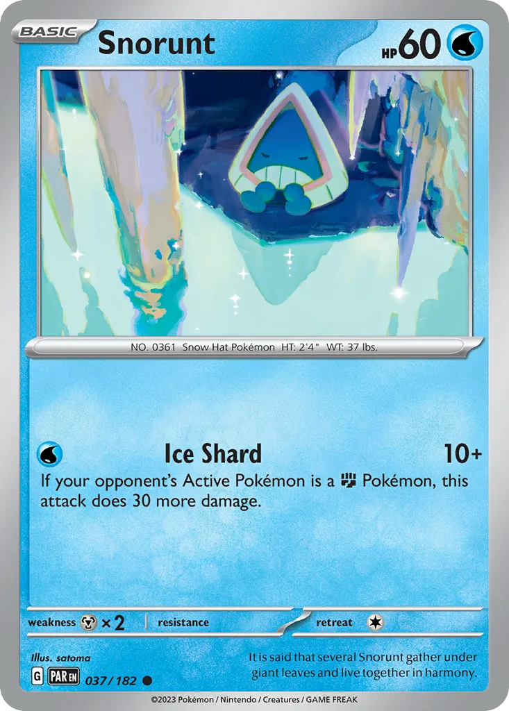 Snorunt — SV04: Paradox Rift — Pokemon