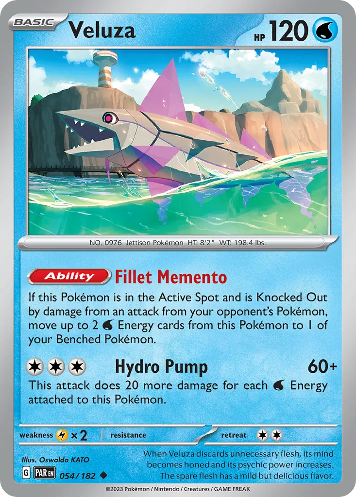 Veluza from SV04: Paradox Rift - Pokemon