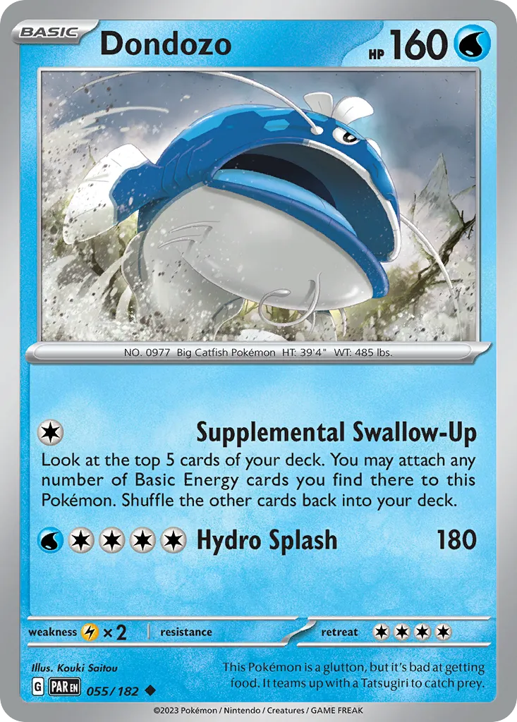 Dondozo — SV04: Paradox Rift — Pokémon