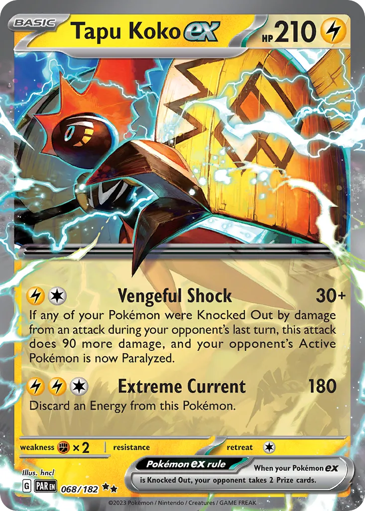 Tokorico ex — SV04: Paradox Rift — Pokémon