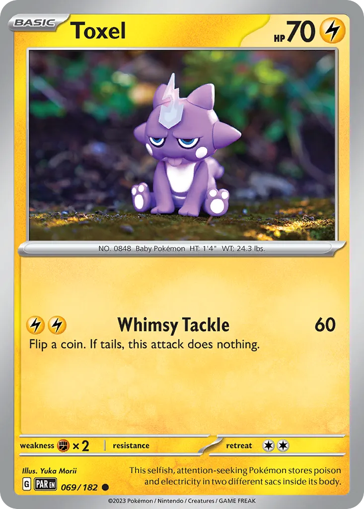 Toxel — SV04: Paradox Rift — Pokemon