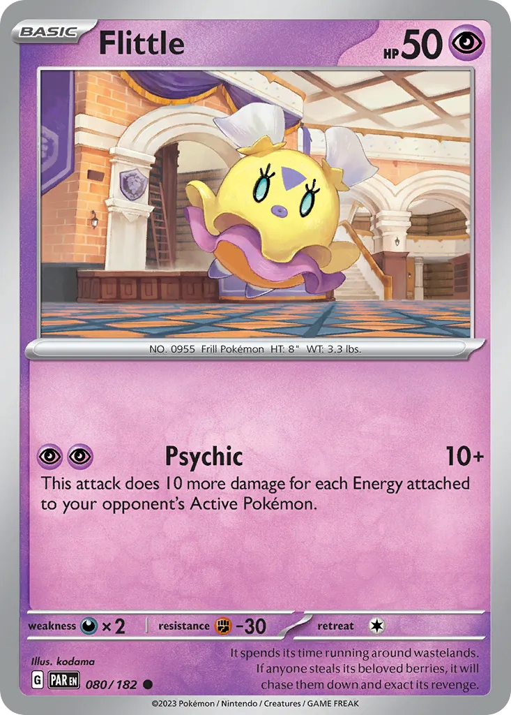 Flittle — SV04: Paradox Rift — Pokémon