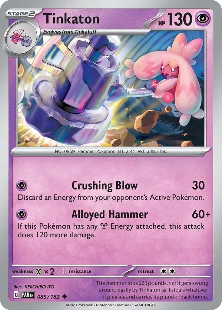 Tinkaton — SV04: Paradox Rift — Pokémon