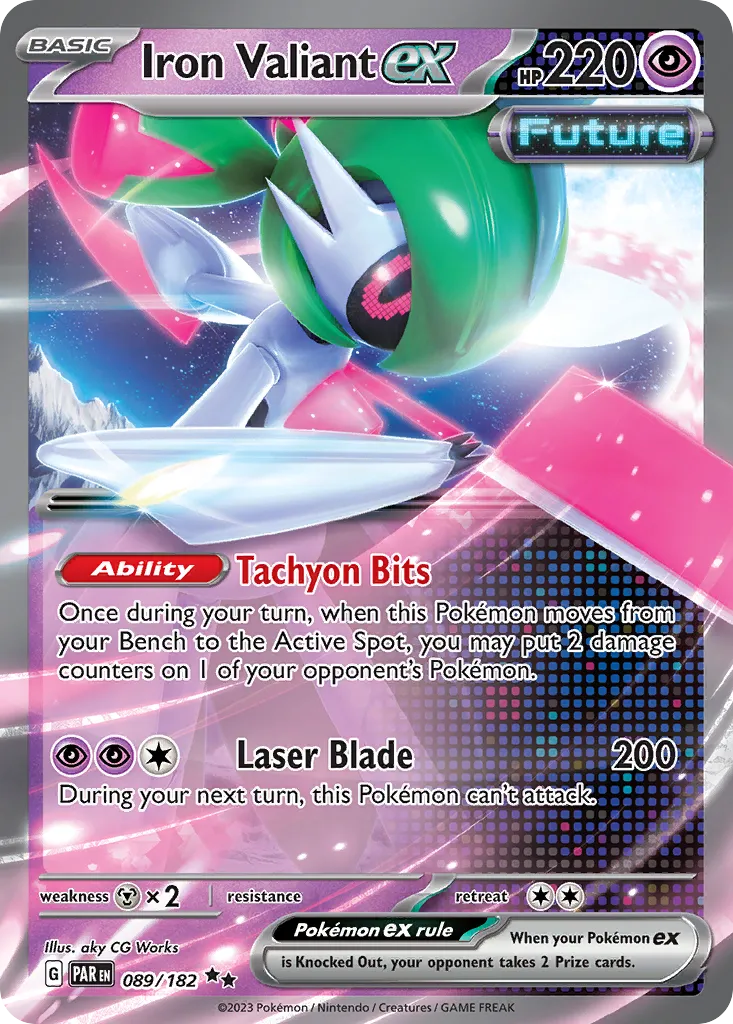 Garde-de-Fer ex — SV04: Paradox Rift — Pokémon