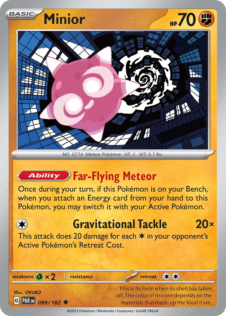 Minior — SV04: Paradox Rift — Pokémon