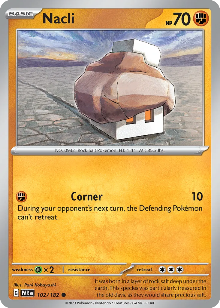 Nacli — SV04: Paradox Rift — Pokémon