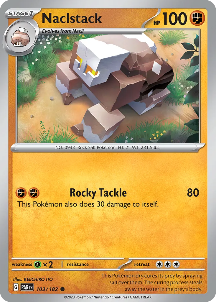 Naclstack — SV04: Paradox Rift — Pokemon