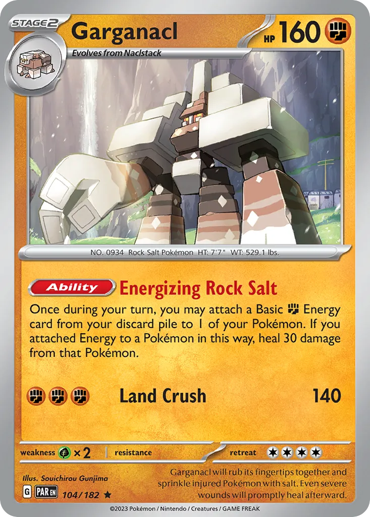 Gigansel — SV04: Paradox Rift — Pokémon