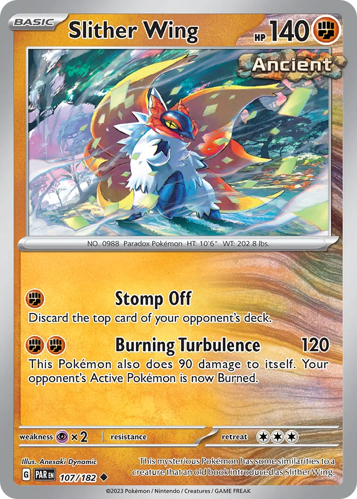 Slither Wing — SV04: Paradox Rift — Pokémon