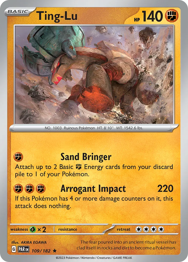 Ting-Lu — SV04: Paradox Rift — Pokémon