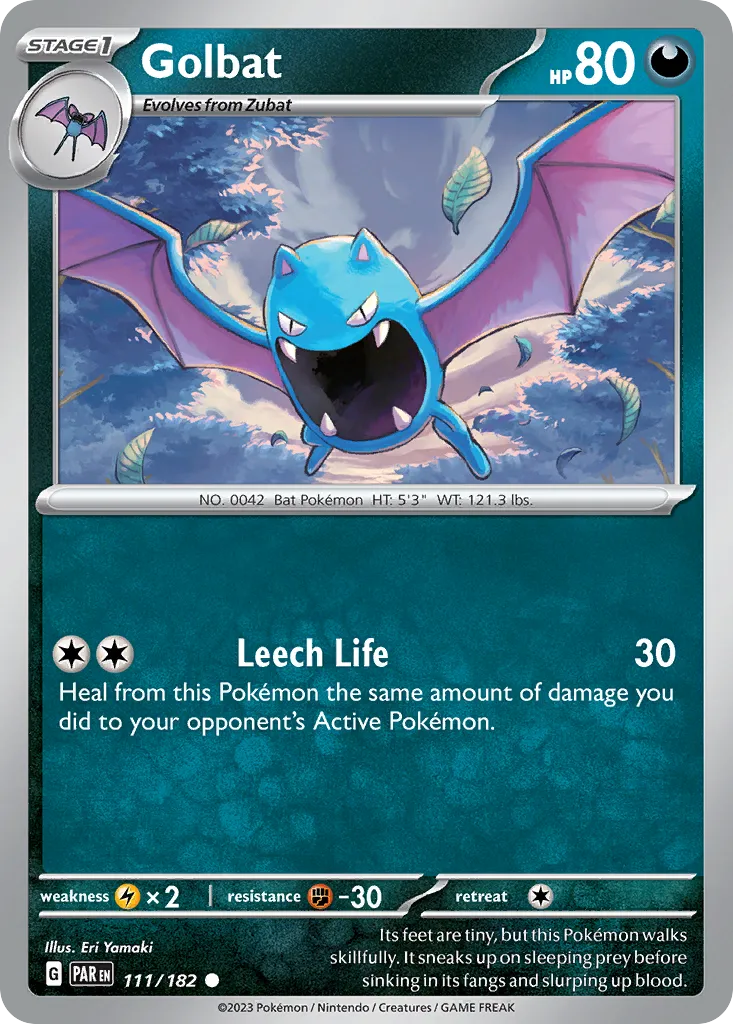 Golbat — SV04: Paradox Rift — Pokémon