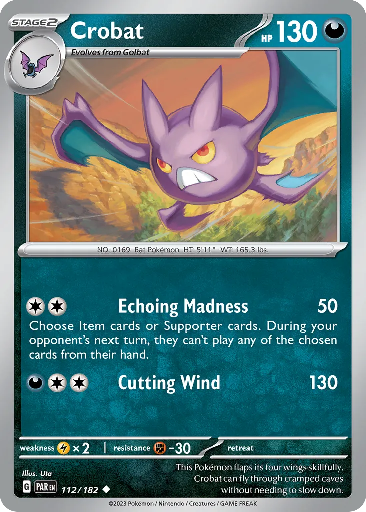 Crobat — SV04: Paradox Rift — Pokémon