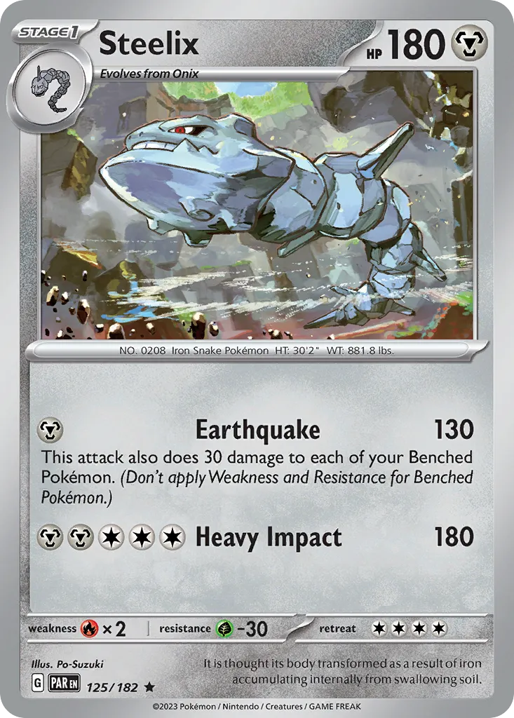 Steelix — SV04: Paradox Rift — Pokemon