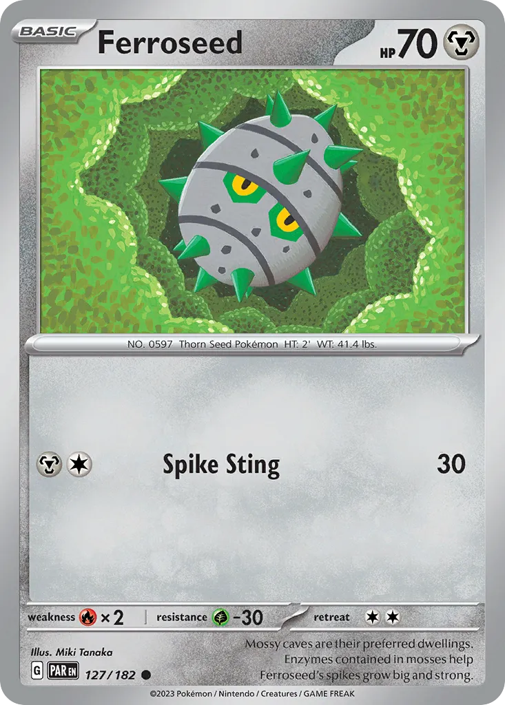 Ferroseed — SV04: Paradox Rift — Pokemon