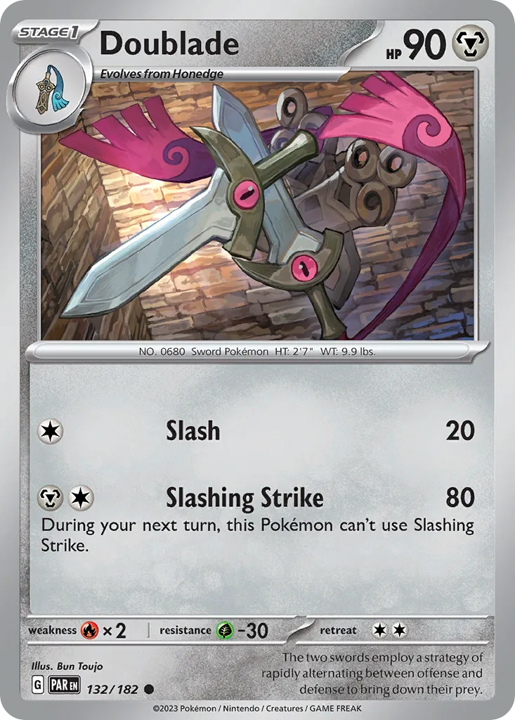 Doublade — SV04: Paradox Rift — Pokémon
