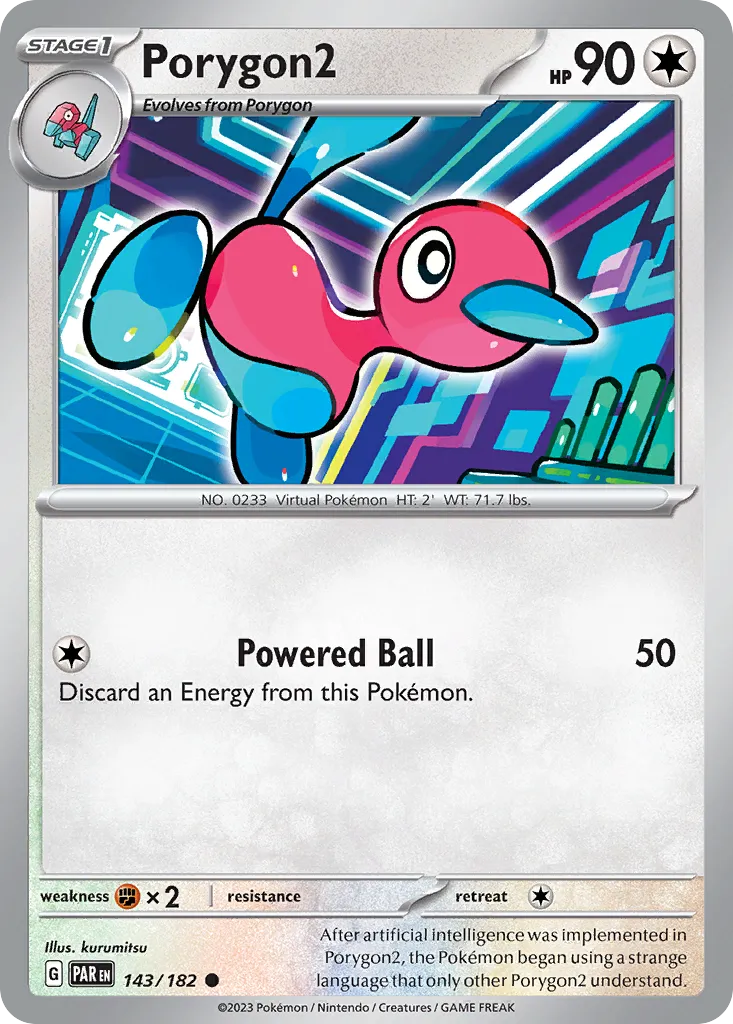 Porygon2 — SV04: Paradox Rift — Pokémon