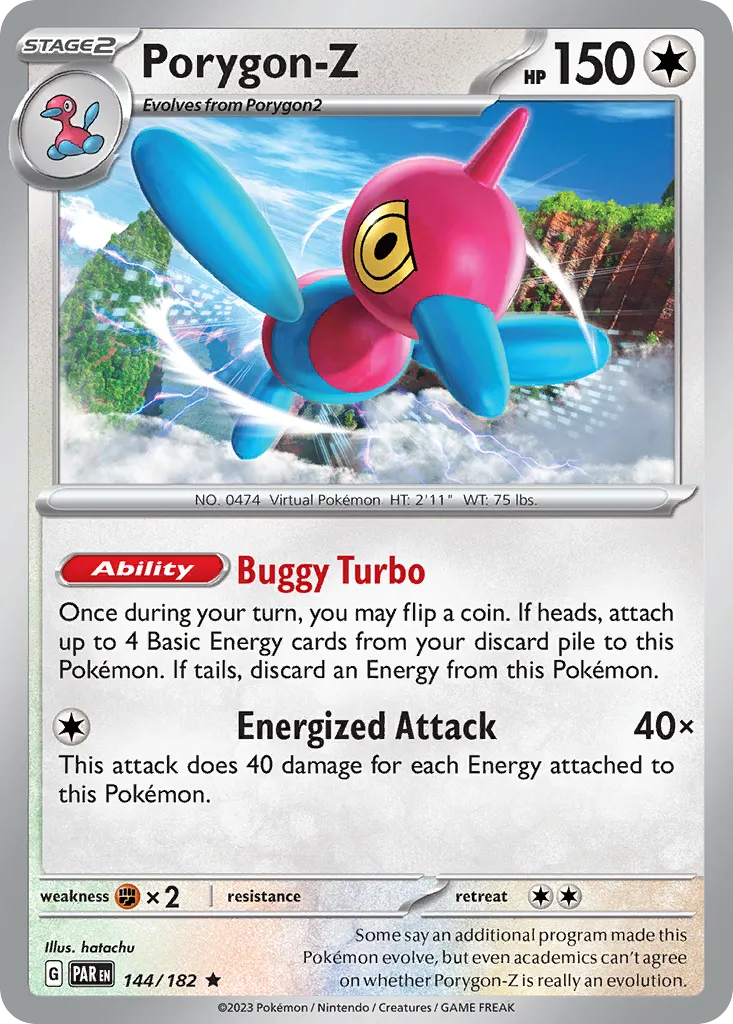Porygon-Z — SV04: Paradox Rift — Pokémon