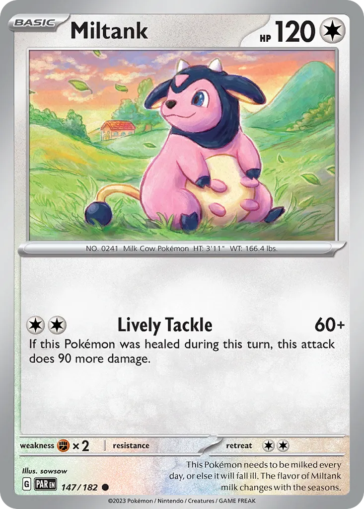 Miltank — SV04: Paradox Rift — Pokémon