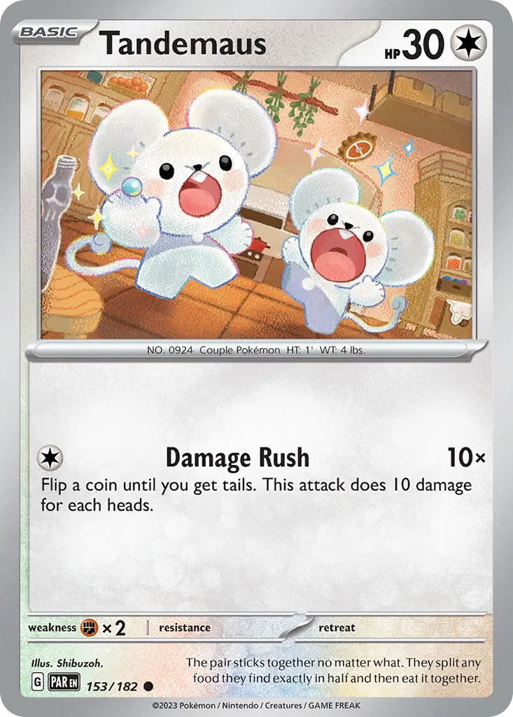 Tandemaus — SV04: Paradox Rift — Pokémon