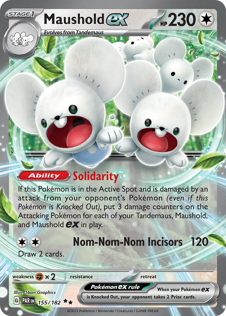 Famignol ex — SV04: Paradox Rift — Pokémon