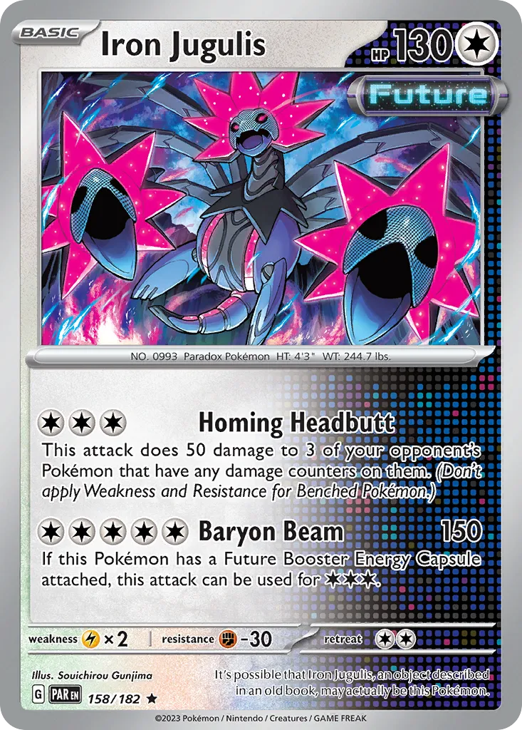 Iron Jugulis — SV04: Paradox Rift — Pokémon