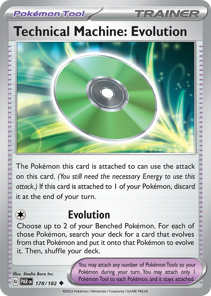 Technical Machine: Evolution from SV04: Paradox Rift - Pokemon