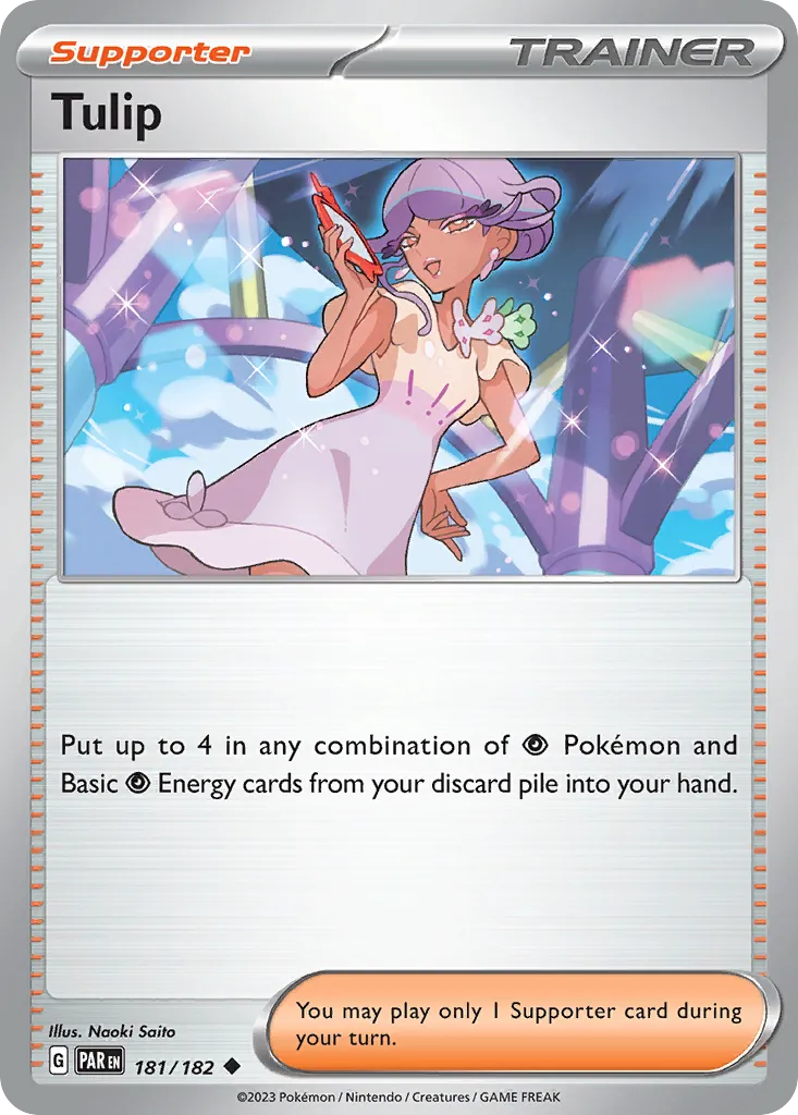 Tulip — SV04: Paradox Rift — Pokémon