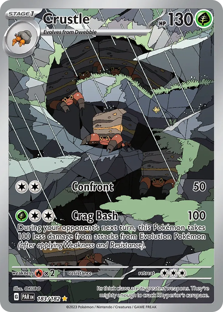 Crustle — SV04: Paradox Rift — Pokémon