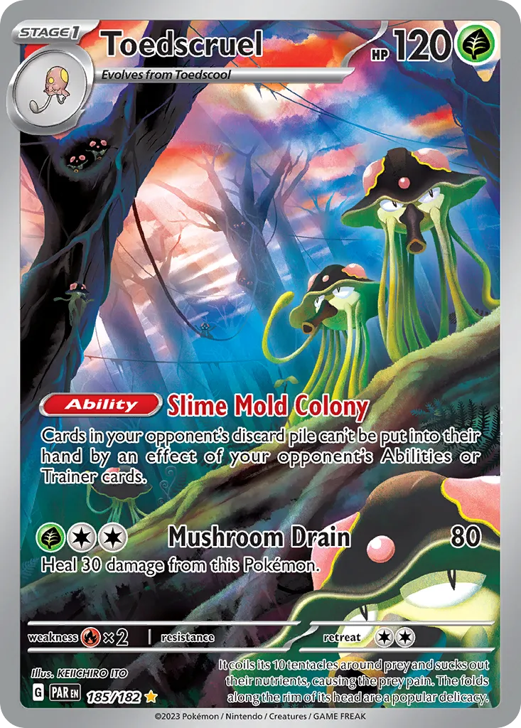 Toedscruel — SV04: Paradox Rift — Pokémon