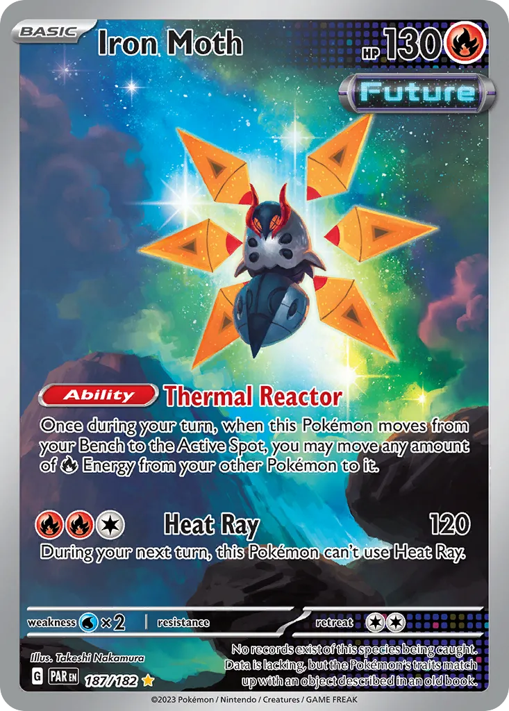 Iron Moth — SV04: Paradox Rift — Pokémon